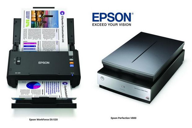 Epson Hadirkan Dua Scanner Baru Foto dan Dokumen
