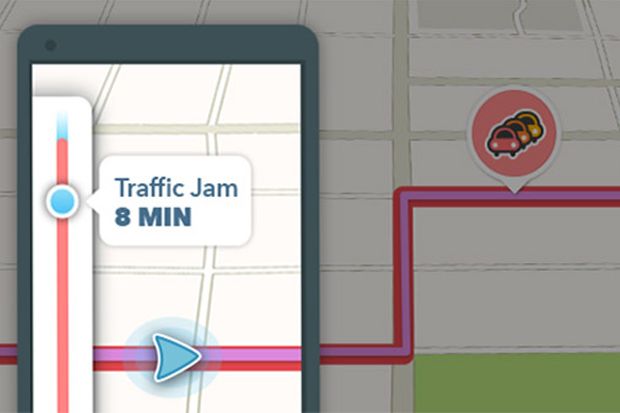 Aplikasi Waze Berikan Estimasi Waktu Kemacetan