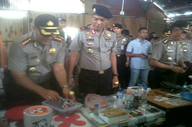 Polisi Gerebek Kampung Narkoba di Medan