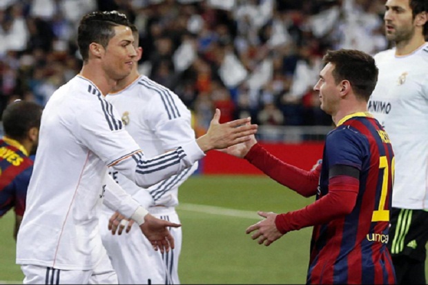 Lagi, Messi Pecundangi Ronaldo