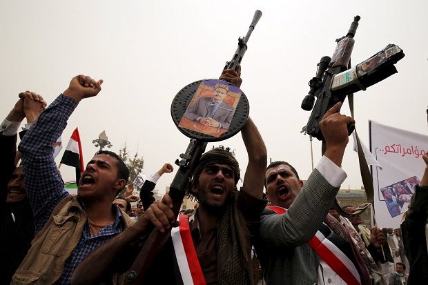 Pertempuran Pecah di Perbatasan Yaman