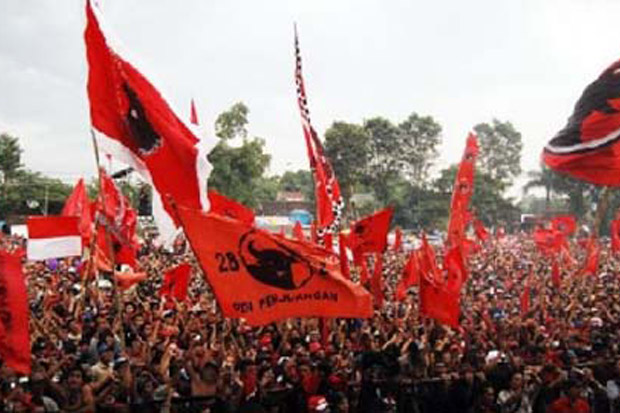 Ramaikan Kongres, 2.500 Massa PDIP Surabaya Siap Merahkan Bali
