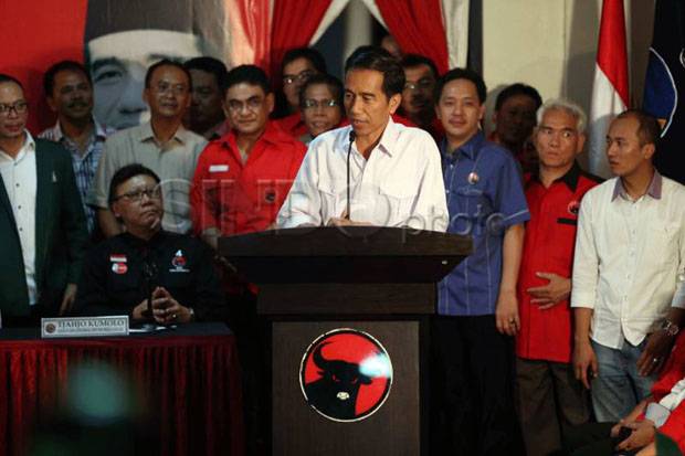 Datang sebagai Kader, Jokowi Tak Berpidato di Kongres PDIP