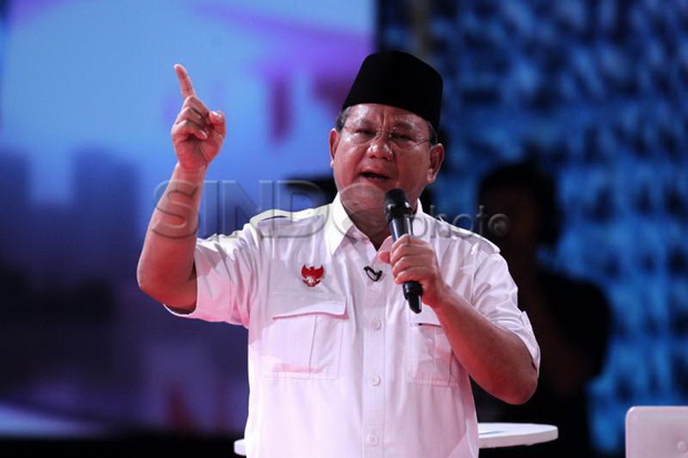 Prabowo: Yang Takut Sama KMP Berarti Takut dengan Pancasila