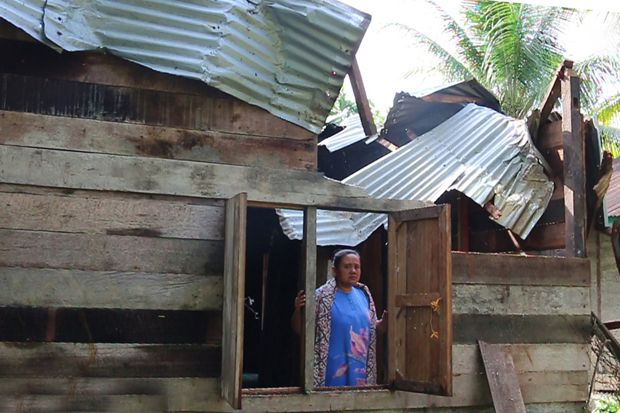Puting Beliung Hancurkan Lima Rumah di Nagan Raya