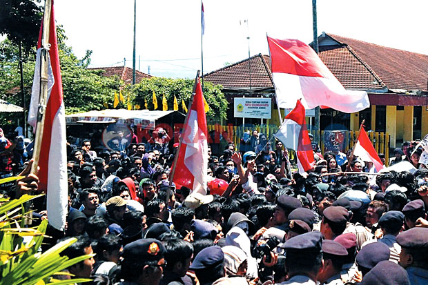 Demo Jokowi, 3 Mahasiswa Luka