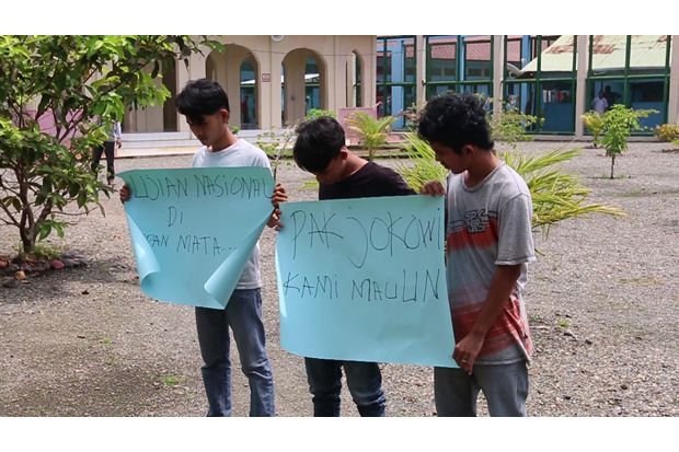 Siswa di Lapas Meulaboh Minta kepada Jokowi agar Diikutkan UN