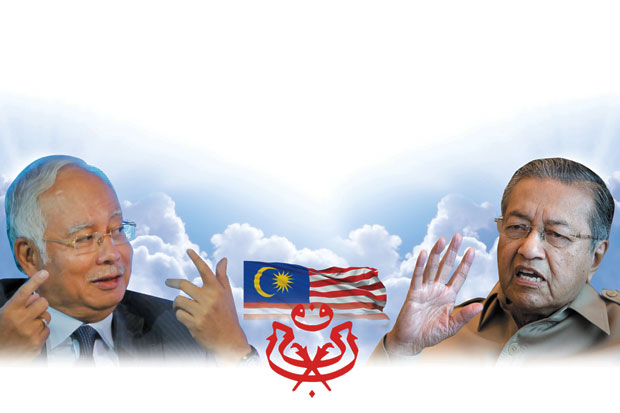 UMNO di Tengah Konflik Mahathir-Najib