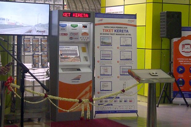 KAI Hadirkan Mesin E-Kiosk di Stasiun Gambir