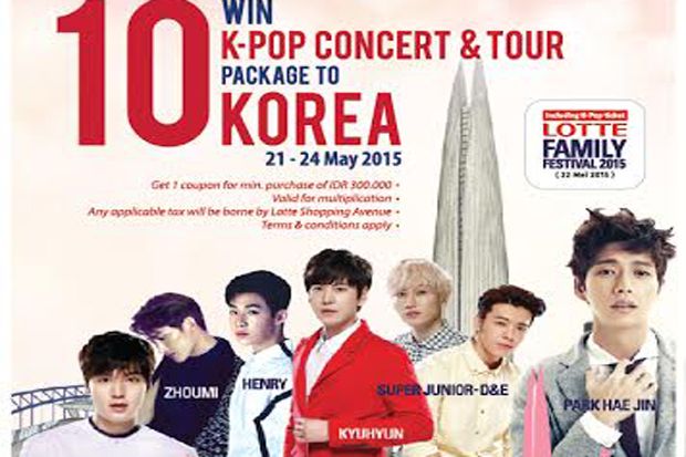 Lotte Family Festival Ajak Nonton Konser K-Pop di Korea