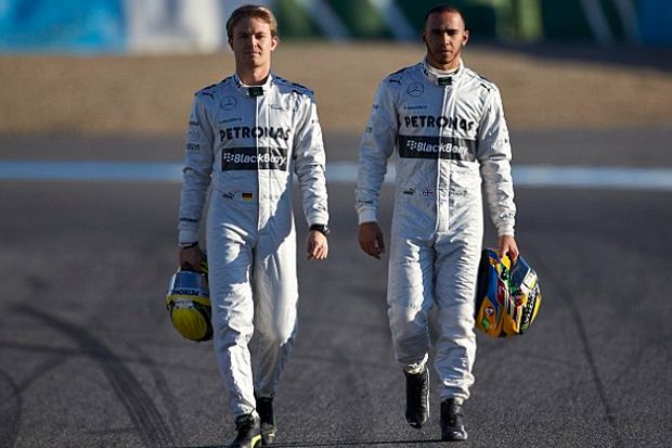 Rosberg-Hamilton Melesat di Latihan Bebas Kedua