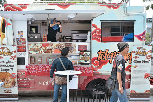 Food Truck Meriahkan Festival Kuliner Sensodyne