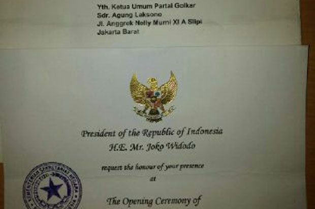 Golkar Agung Laksono Akui Diundang Jokowi Acara KAA