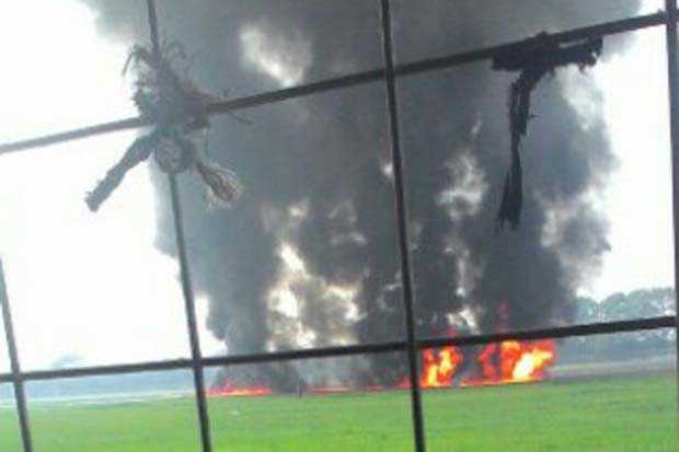 TNI AU Janji Publikasi Hasil Investigasi F-16 Terbakar