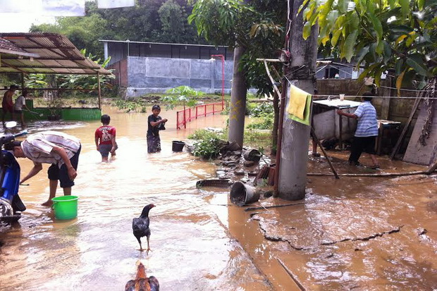 Hujan Semalaman, Banjir Kepung Surakarta