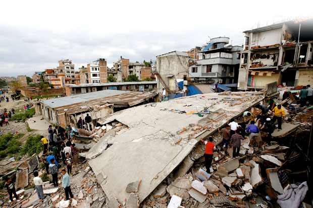 Gempa Nepal 1.000 lebih tewas