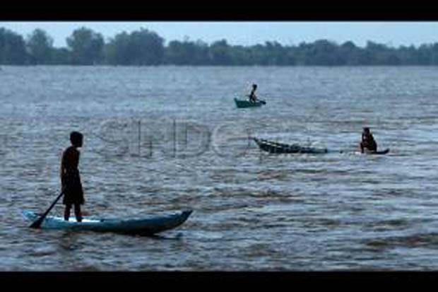 Angin Kencang Hancurkan Kapal Nelayan Baubau
