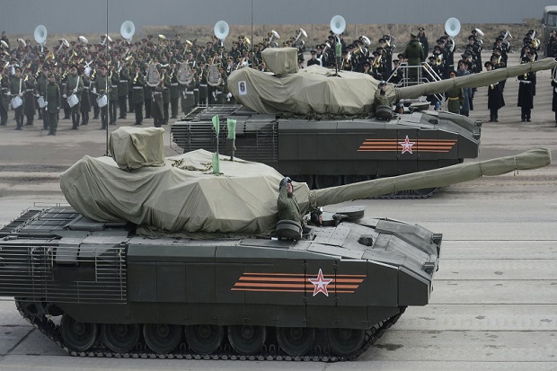 Tank Tempur T-14 Rusia Diklaim Terkuat Sejagad