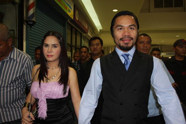 Doa Sang Istri Terus Iringi Manny Pacquiao