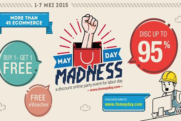 Blibli.com Ikut Gabung Gelar MayDay Madness 2015