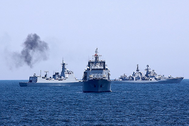 Kerahkan 9 Kapal Perang, China & Rusia Siap Aksi di Mediterania