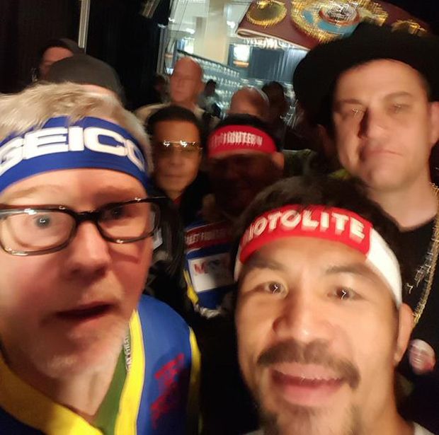 Pacquiao Foto Selfie Sebelum Dikalahkan Mayweather
