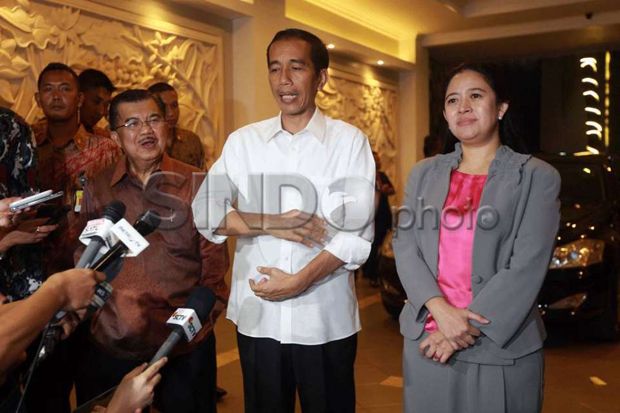 Puan Bantah Bicara Reshuffle Kabinet dengan Jokowi