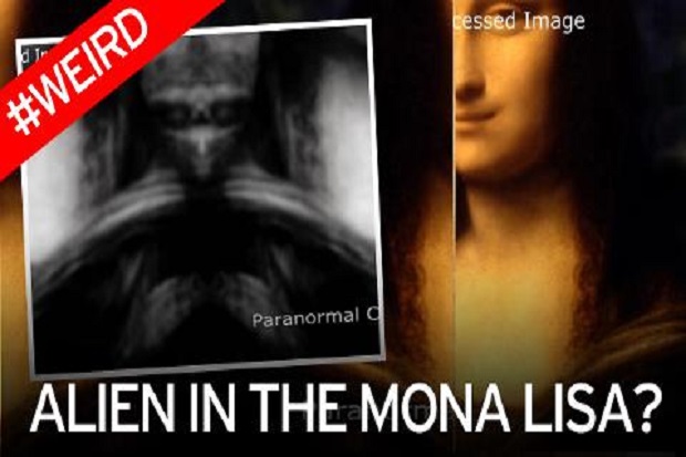 Misteri Penampakan Alien di Lukisan Mona Lisa