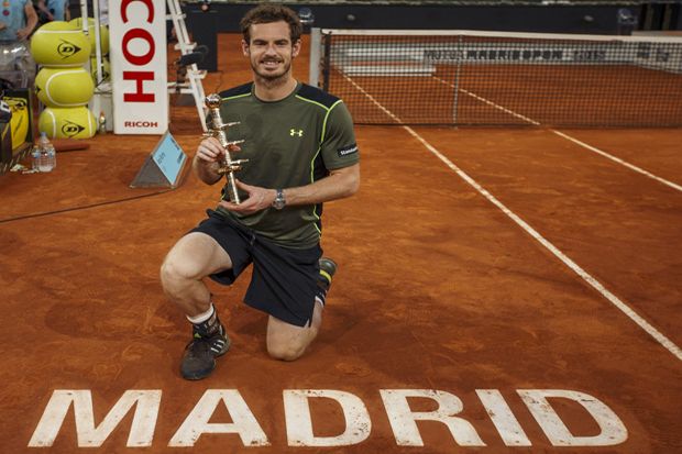 Andy Murray, Raja Tanah Liat di Spanyol