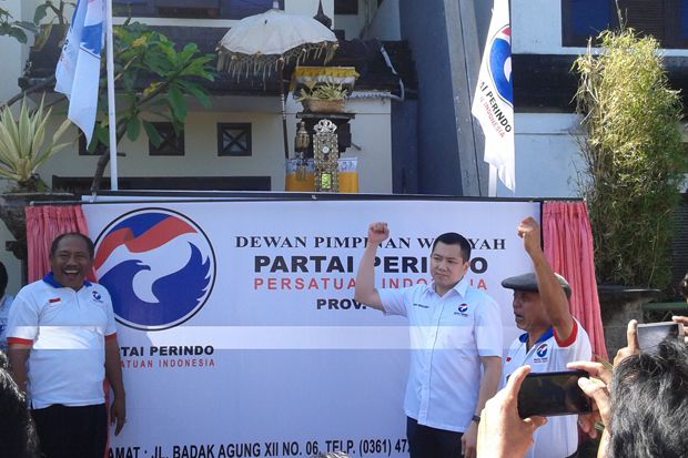 HT Resmikan Kantor DPW Partai Perindo Bali