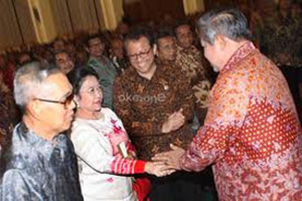 Hubungan SBY-Megawati Masih Membeku