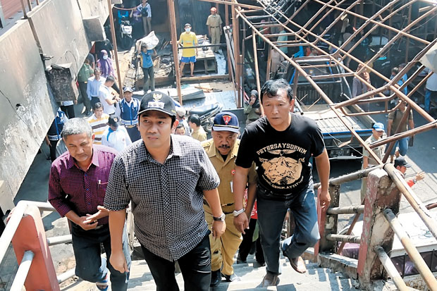 Pedagang Digiring ke Jalan Pemuda-Agus Salim