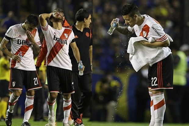 Sadis, Pemain River Plate Diserang Fans Lawan