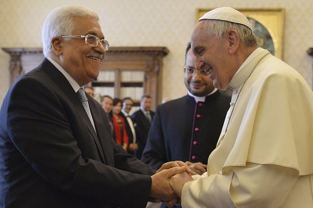 Paus Franciskus Puji Presiden Palestina Setinggi Langit