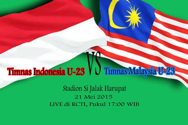 Ini Susunan Pemain Indonesia vs Malaysia