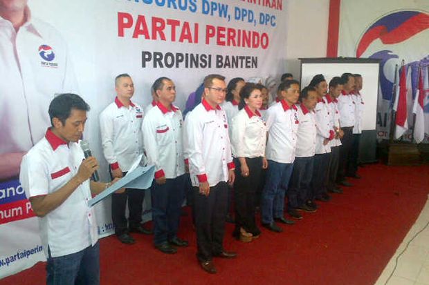 Empat Pesan HT untuk Pengurus Perindo Banten