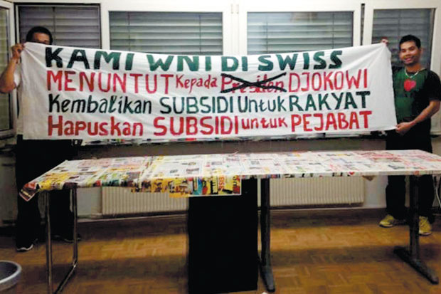 Komunitas Indonesia di Swiss Tagih Janji Presiden Jokowi