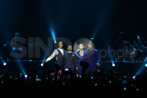 Boyzone Sukses Bawa Nostalgia dalam Konser di Jakarta