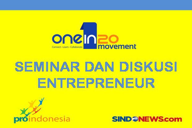 Onein20 Movement Gelar Seminar Entrepreneur di Bogor