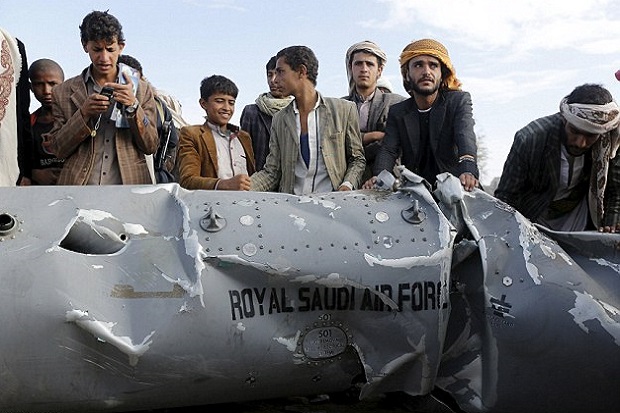 Houthi Yaman Tembak Jatuh Jet Tempur F-16 Saudi