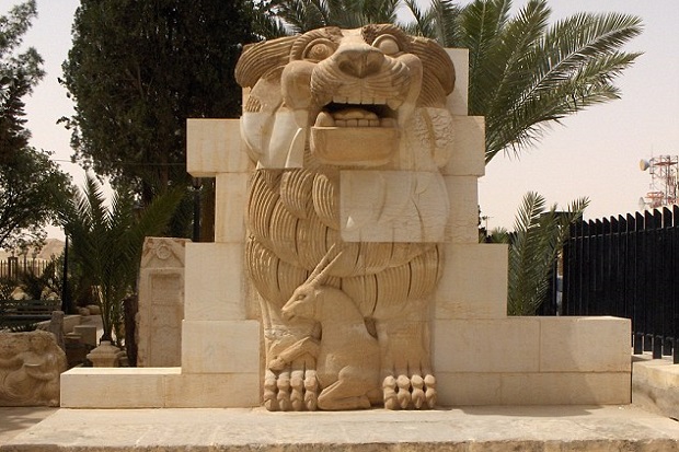 Ingkar Janji, ISIS Hancurkan Patung Dewa Singa di Palmyra