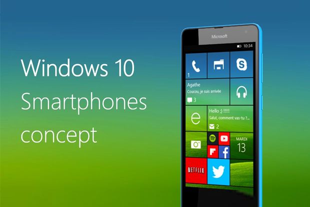 Microsoft Luncurkan Dua Ponsel High-end Windows 10