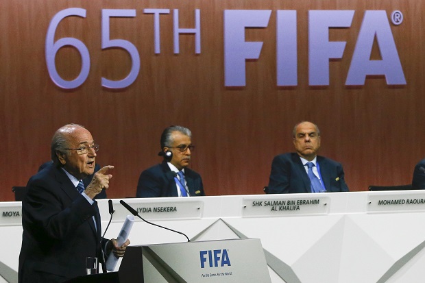 Pidato Pertama Blatter Pasca Terpilih