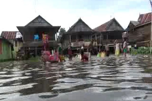 Ratusan Rumah di Bone Terendam Banjir