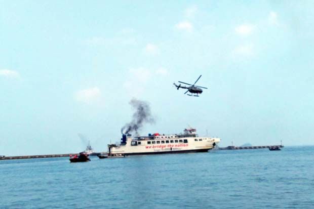 Kapal Motor Terbakar di Selat Sunda, 12 Tewas