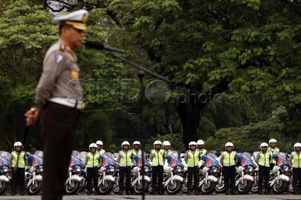 Jokowi Mantu, Polres Karanganyar Siapkan 39 Personel Satlantas