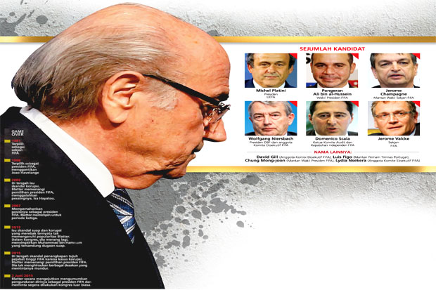 Platini Diunggulkan Ganti Blatter