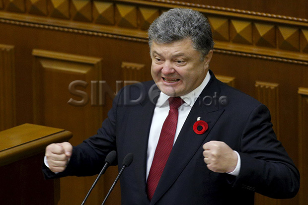 Presiden Ukraina Duga Rusia Siapkan Invasi Skala Besar