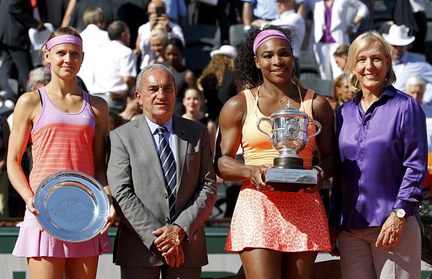 Prancis Terbuka Trofi Grand Slam ke-20 Serena