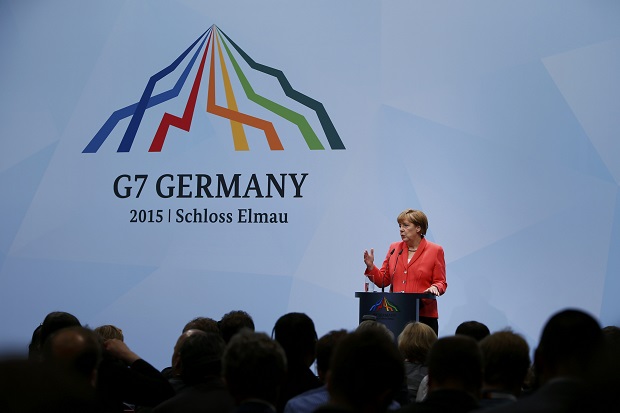 Merkel: G-7 Siap Jatuhkan Sanksi Lanjutan Pada Rusia